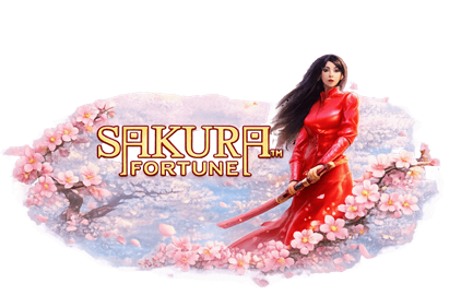 Sakura Fortune japanilainen samurai-teema kolikkopeli kukkia